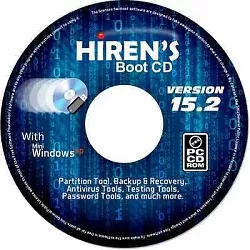 Hiren’s BootCD 15.2 [Full] โหลดแผ่นบูตอเนกประสงค์ ซ่อม Windows