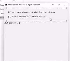 Windows 11 Activator (Full) ตัวแอคติเวท Windows 11 ถาวร